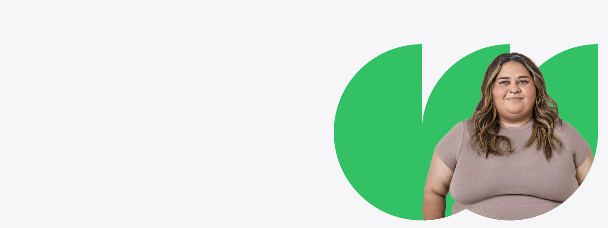 A participant in the Women's Health and Wellbeing Program, which is improving women's health in Victoria.