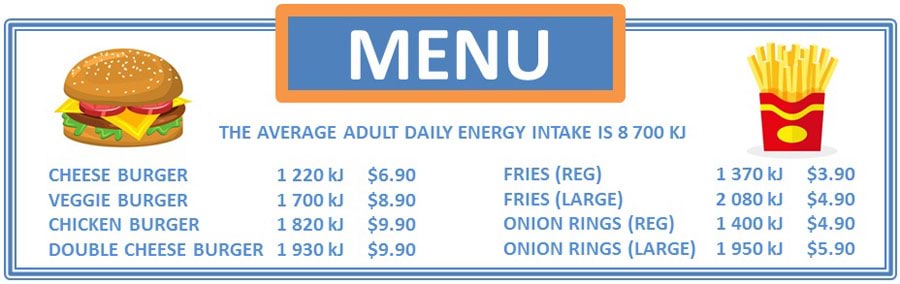 An example of a fast food outlet